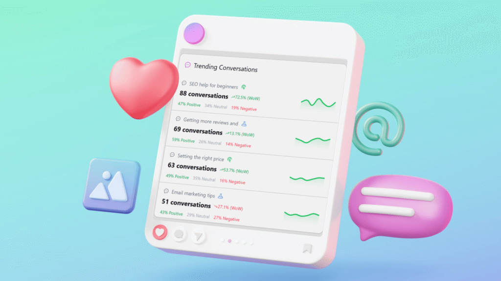 Find trending conversations with Karmatic.ai