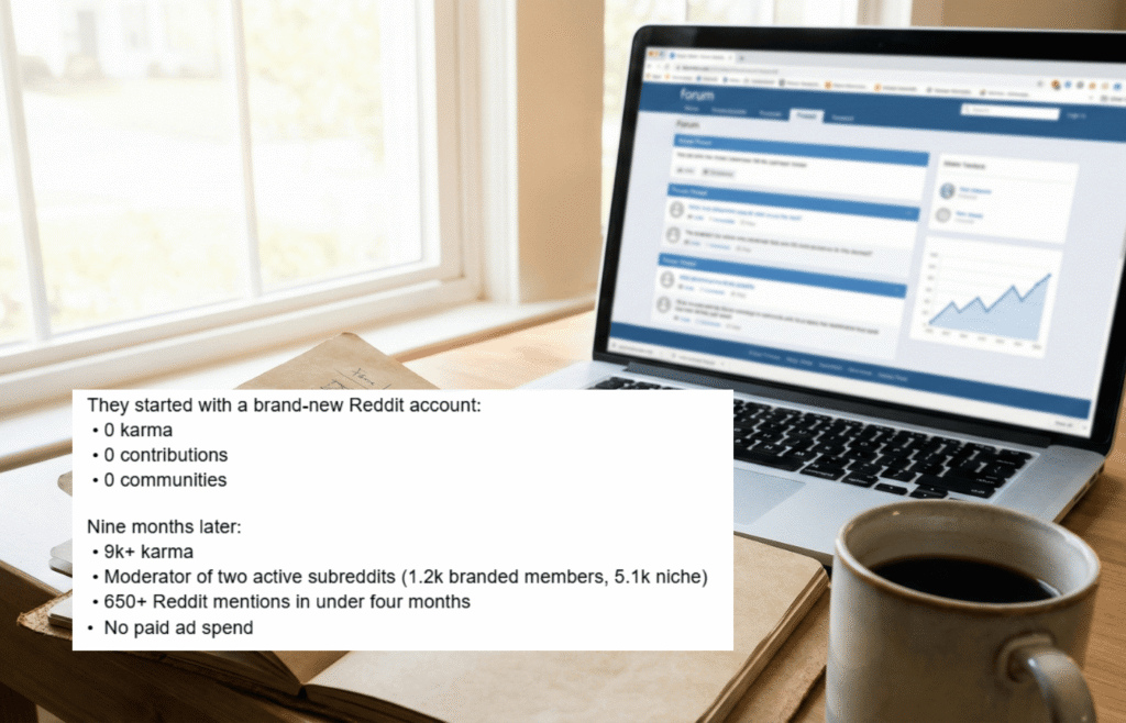 The stats showing growth from Karmatic's strategies.